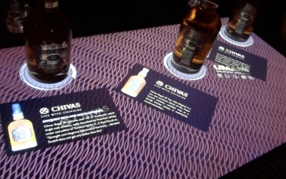 Touchscreen gaming - chivas regal